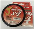 MULTIFILAMENTO J-BRAID 4X 200M 0,50mm COLORES VARIOS
