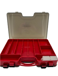 CAJA DE PESCA MALETIN ORGANIZADOR DOBLE